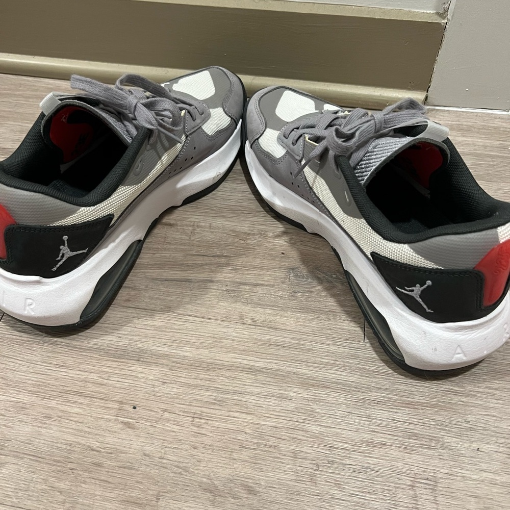 Jordan Athletic Shoes - Gray, Black, White, Red